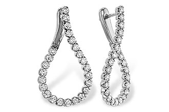 M329-15608: EARRINGS 2.00 TW