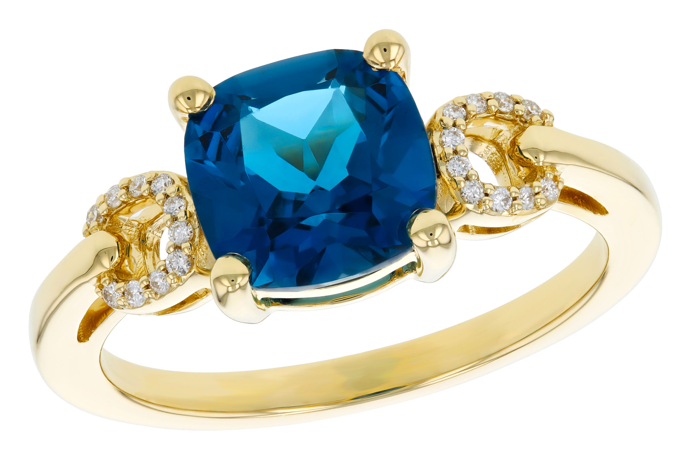 M330-01953: LDS RG 2.16 LONDON BLUE TOPAZ 2.21 TGW (8MM LBT)