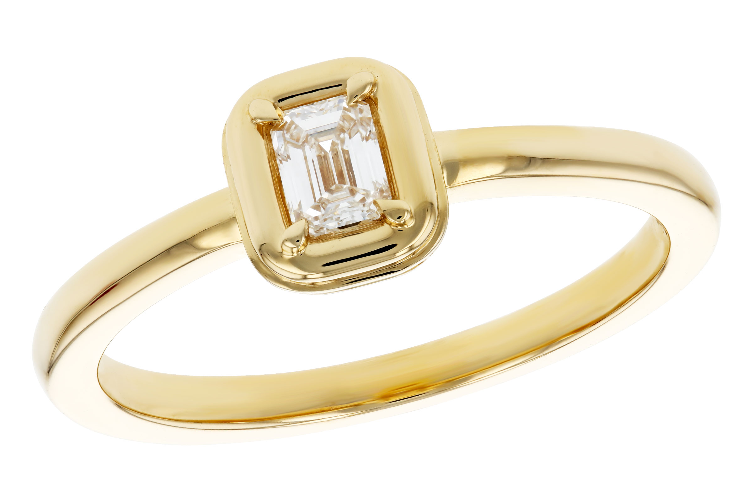 M330-01999: LDS DIA RG .24 EMERALD CUT DIA